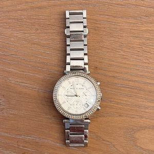 Michael Kors silver watch